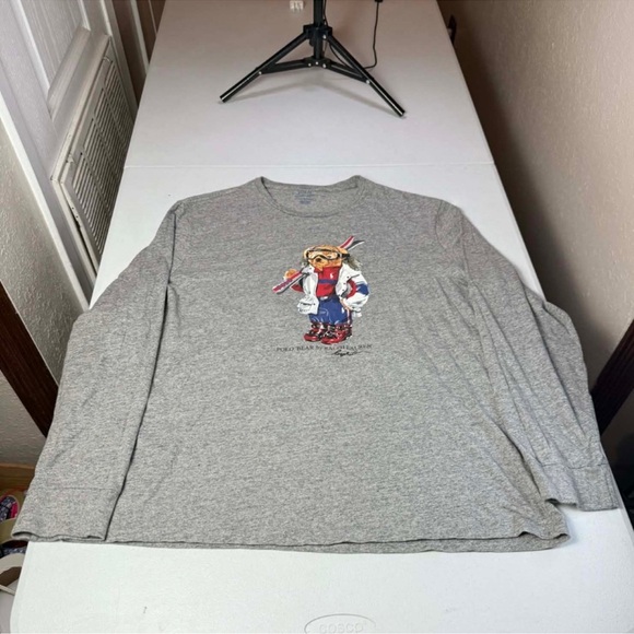 Polo Ralph Lauren Other - Used Polo by Ralph Lauren Ski Polo Bear
Long Sleeve T-Shirt Size XL
